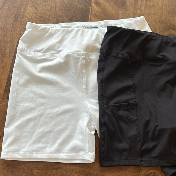 Tommy Bahama Golf Shorts Bundle S Black & White | Stretch Spandex Activewear - Picture 6 of 8